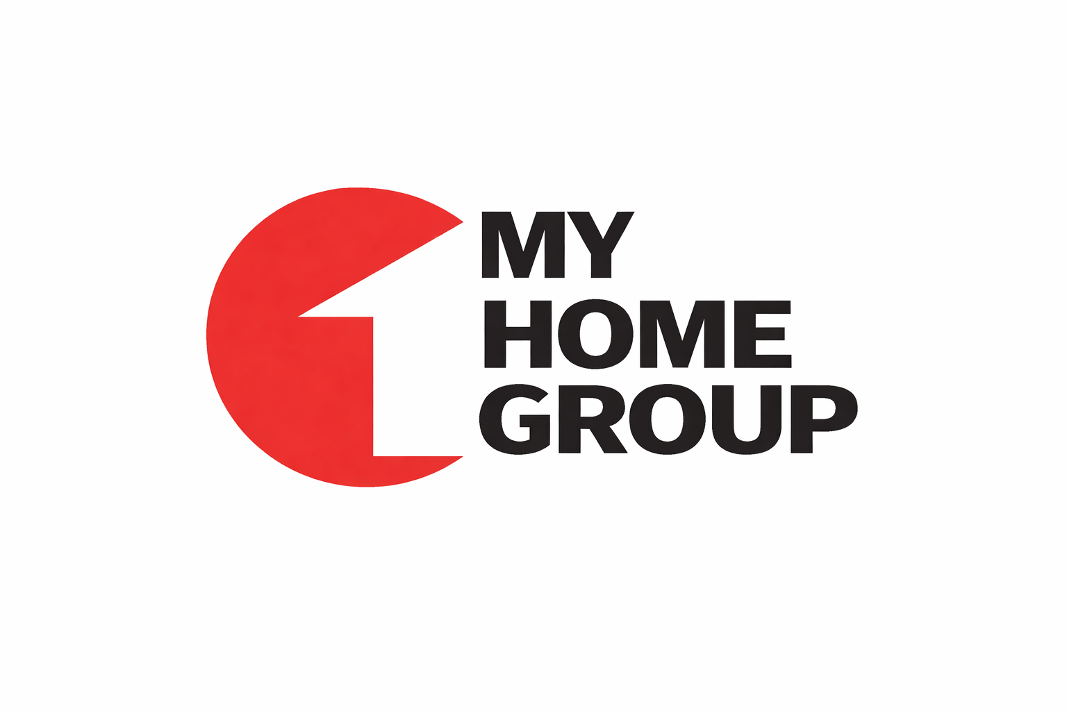 Red arrow logo with company name